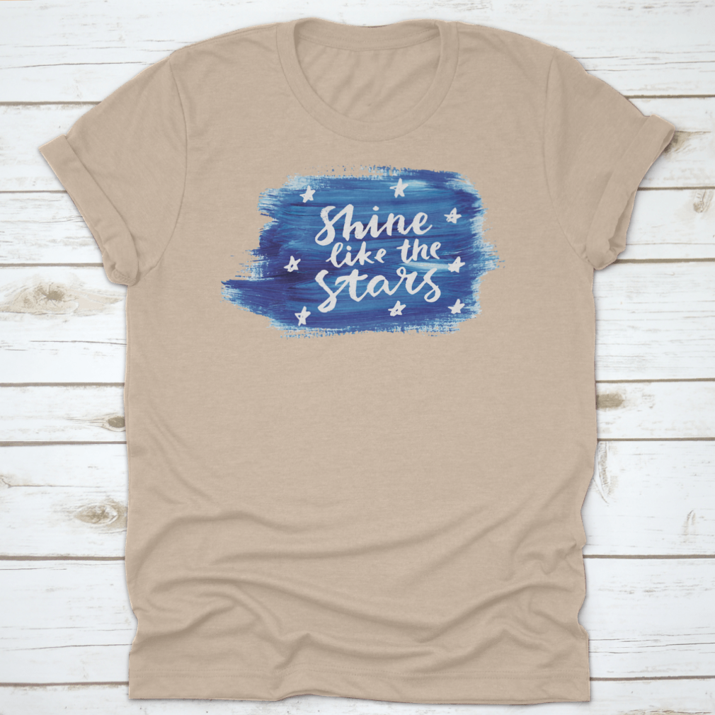 A comfortable cotton shirt featuring inspiring quotes and a classic fit, perfect for everyday wear.