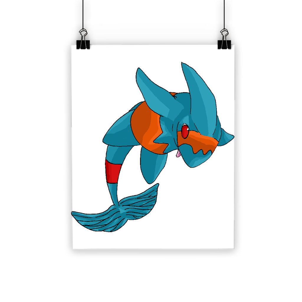 Shrei Classic Poster showcasing vibrant colors on semi-gloss paper, ideal for indoor and outdoor use.