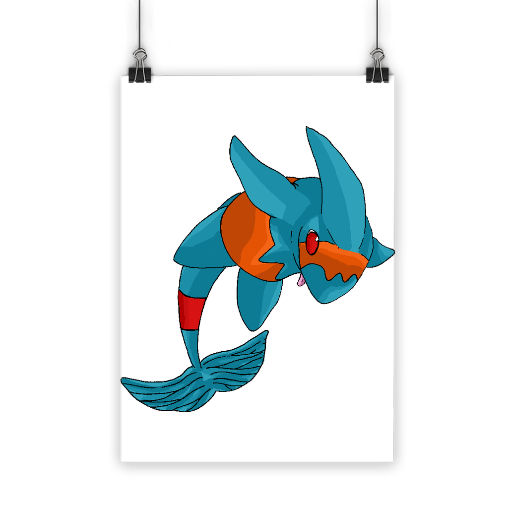 Shrei Classic Poster showcasing vibrant colors on semi-gloss paper, ideal for indoor and outdoor use.