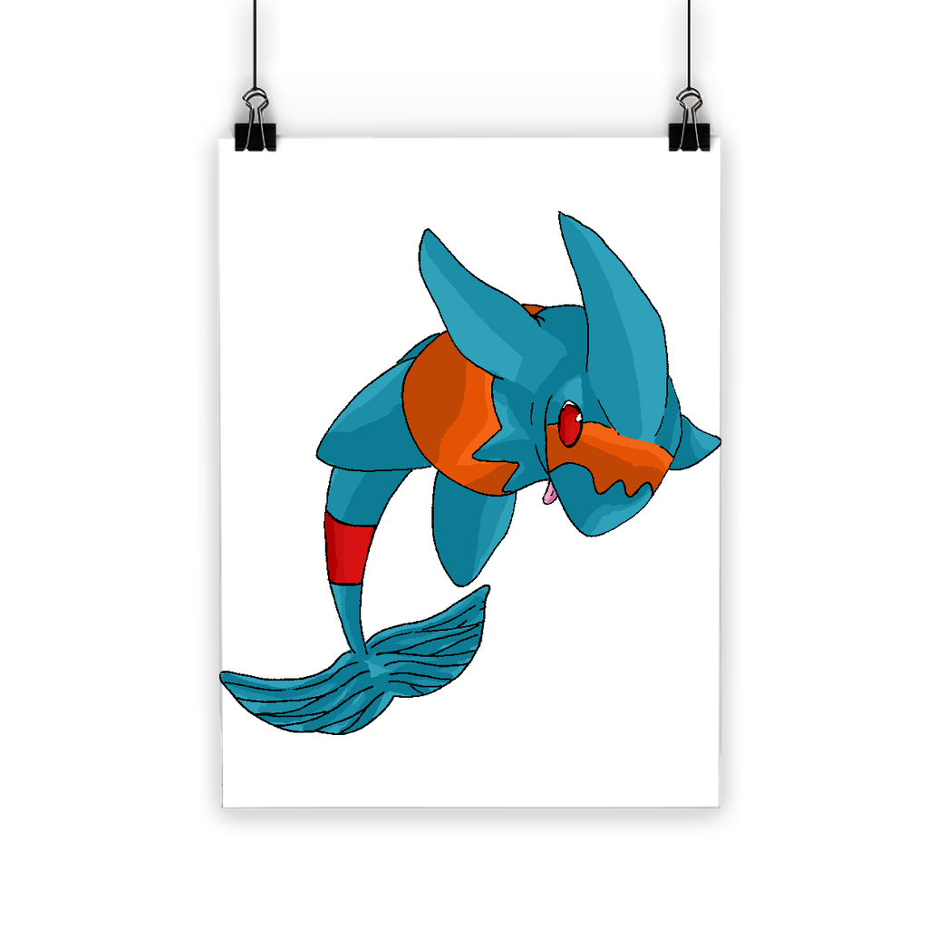 Shrei Classic Poster showcasing vibrant colors on semi-gloss paper, ideal for indoor and outdoor use.