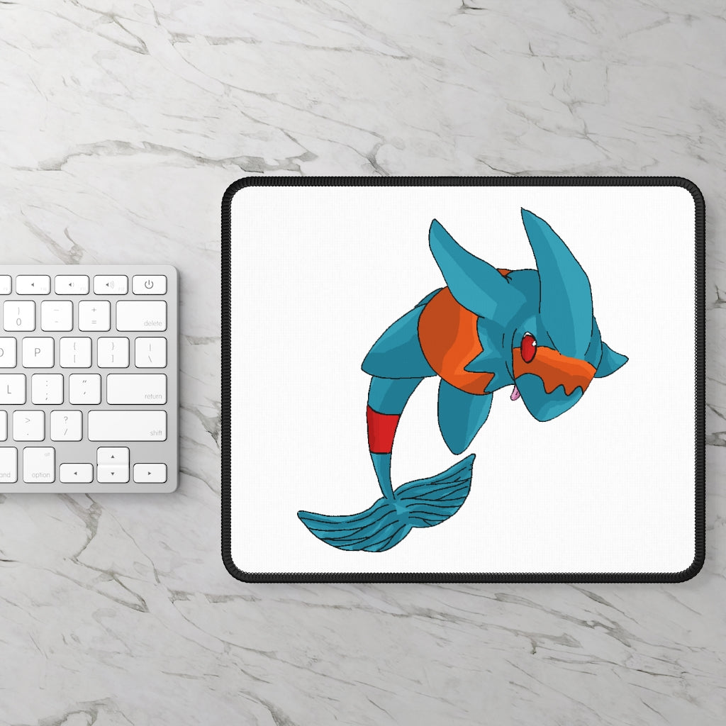 Shrei Gaming Mouse Pad featuring vibrant personalized designs and stitched edges for durability.