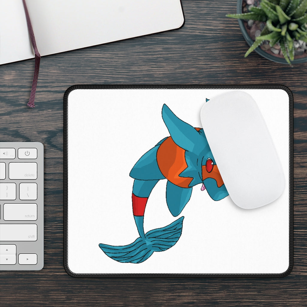 Shrei Gaming Mouse Pad featuring vibrant personalized designs and stitched edges for durability.