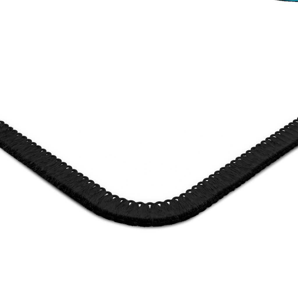 Shrei Gaming Mouse Pad featuring vibrant personalized designs and stitched edges for durability.