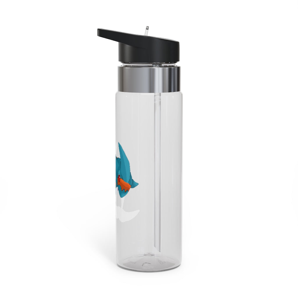 Shrei Kensington Tritan™ Sport Bottle in vibrant color with a carabiner hook, showcasing its durable design and spill-resistant lid.