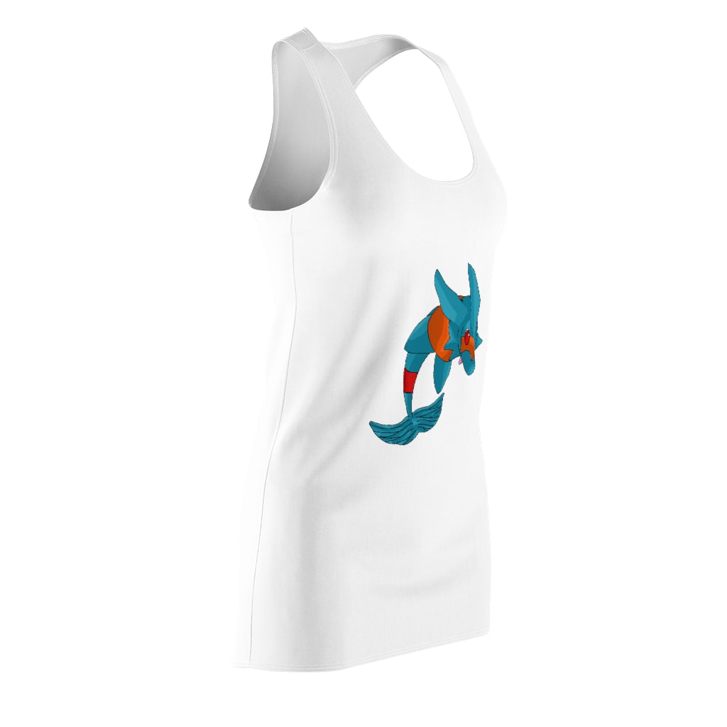 Shrei Women's Cut & Sew Racerback Dress showcasing a stylish and comfortable design, perfect for various occasions.