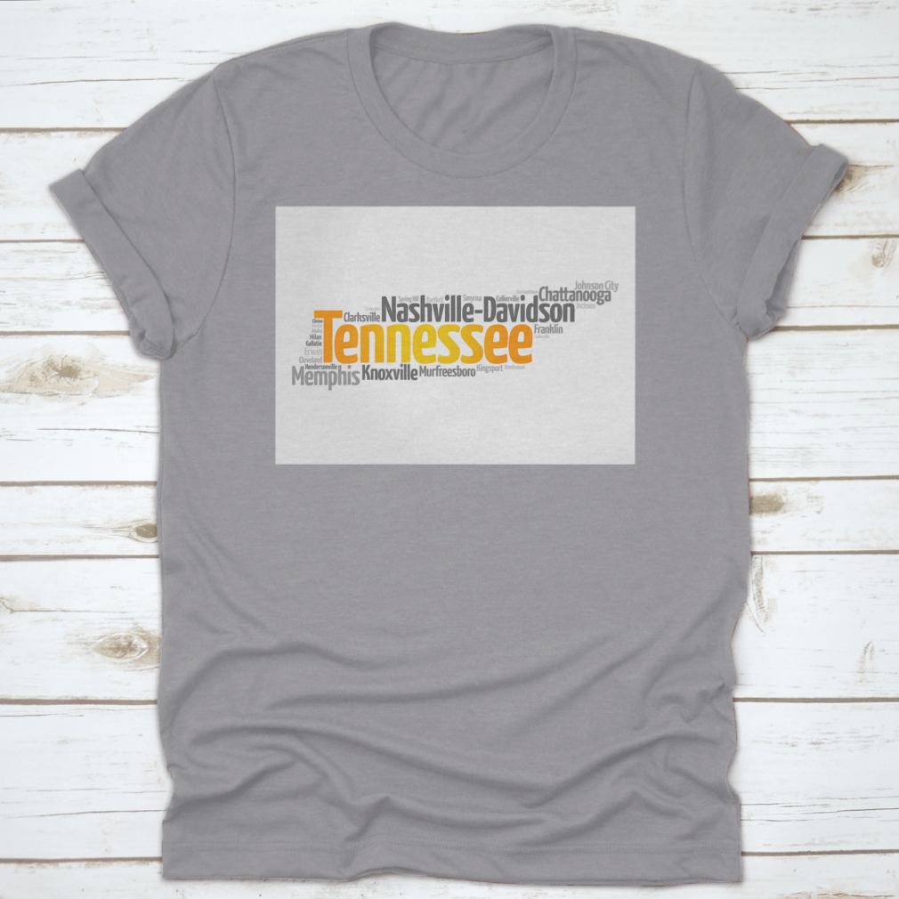 Silhouette Word Cloud Map showcasing major cities in the USA with a vibrant gradient design, perfect for home or office decor.