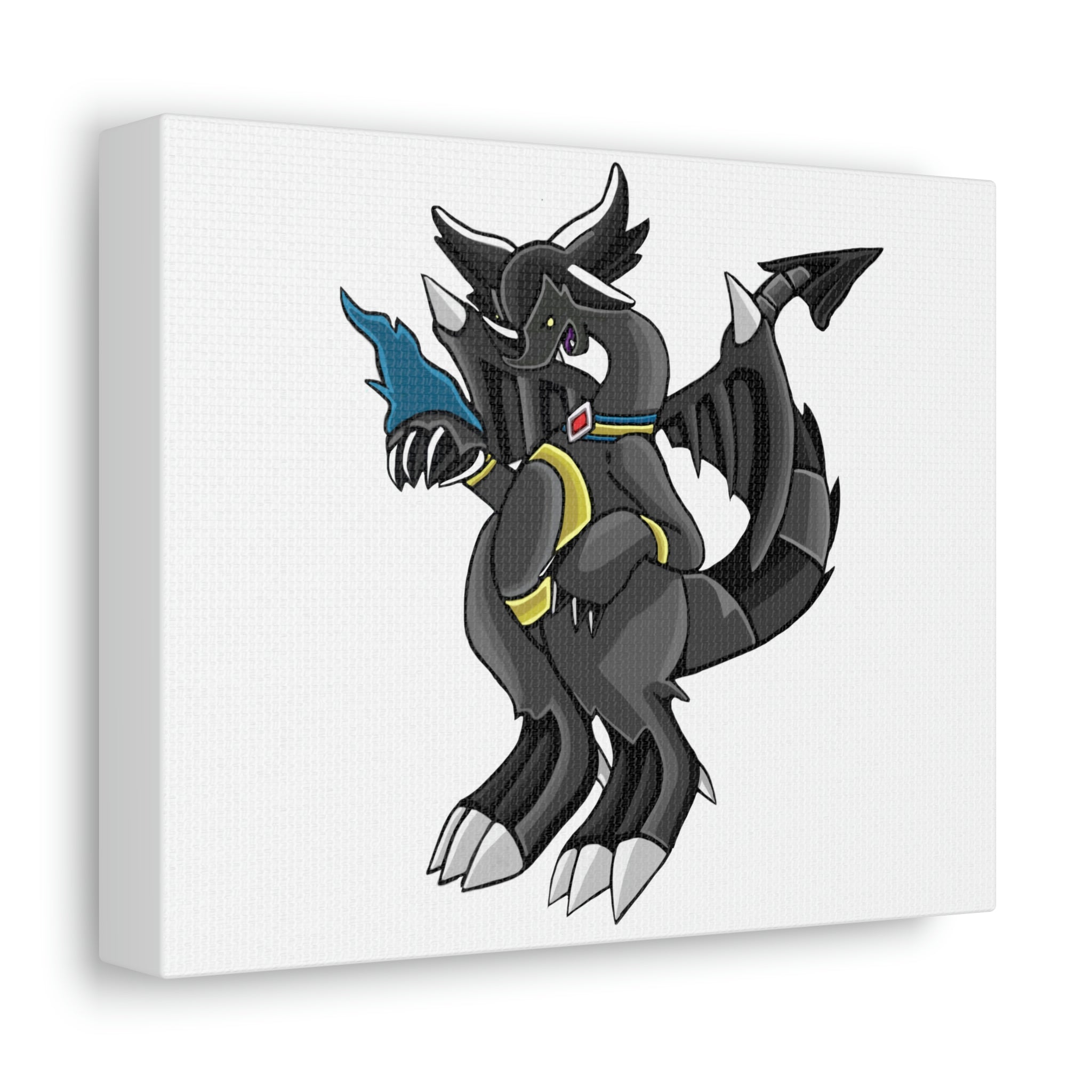 Snafibat Stretched Canvas featuring vibrant colors and high-quality image detail, elegantly stretched on a wooden frame.