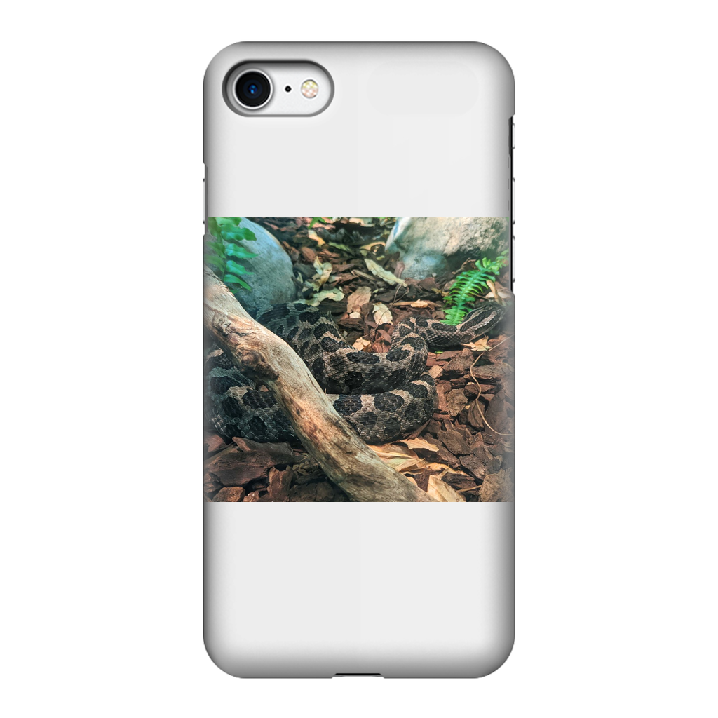Snake Fully Printed Tough Phone Case showcasing vibrant snake design with dual-layer protection.
