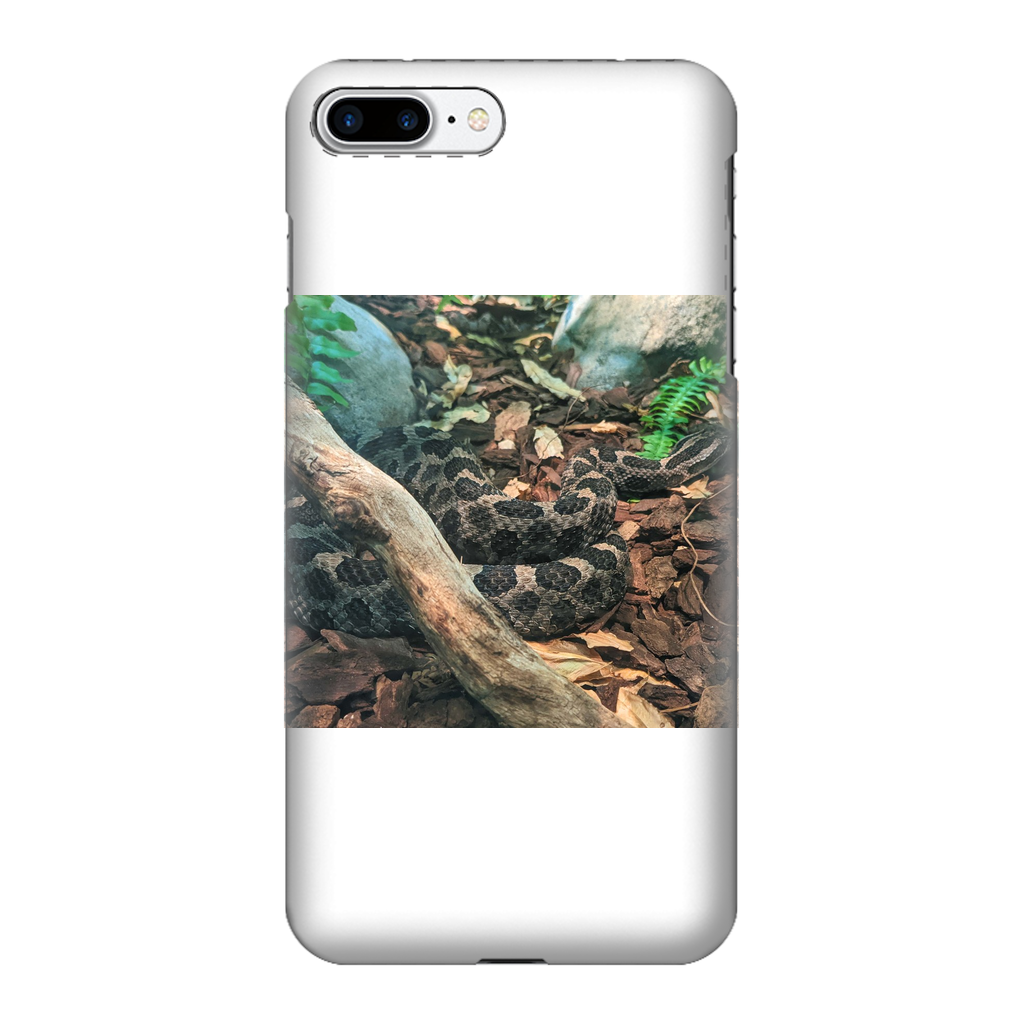 Snake Fully Printed Tough Phone Case showcasing vibrant snake design with dual-layer protection.