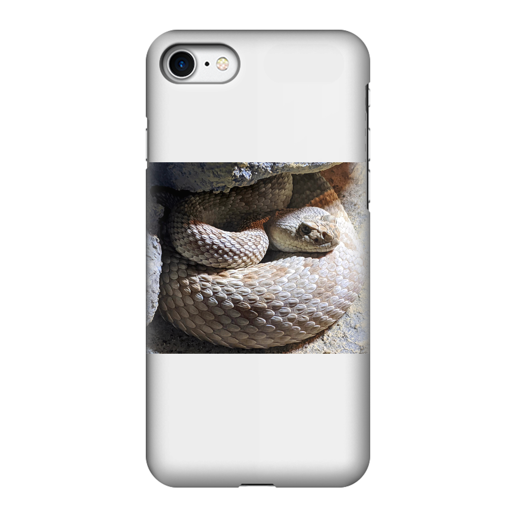 Snake Fully Printed Tough Phone Case showcasing vibrant snake design with dual-layer protection.