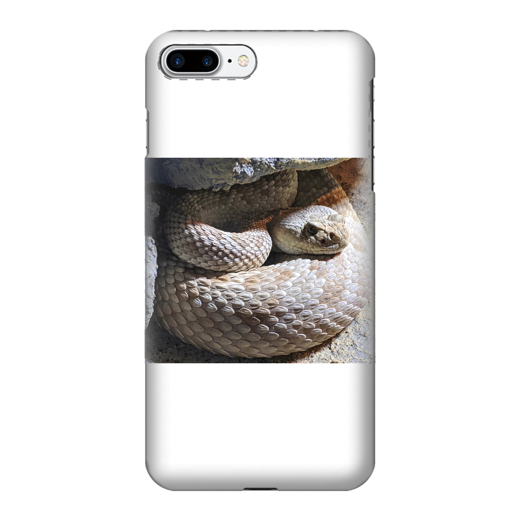 Snake Fully Printed Tough Phone Case showcasing vibrant snake design with dual-layer protection.