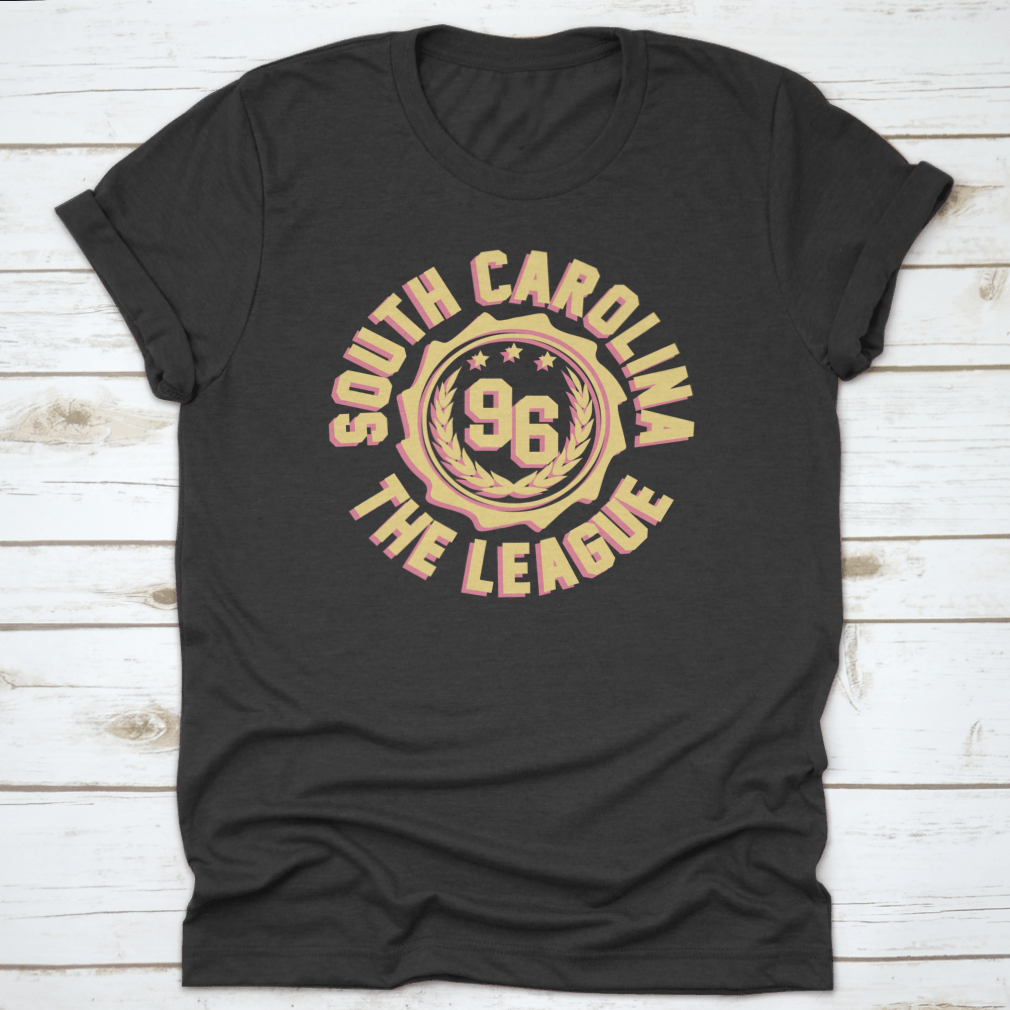 South Carolina League 96 Travel Shirt in Sport Grey, showcasing its classic fit and quality fabric.