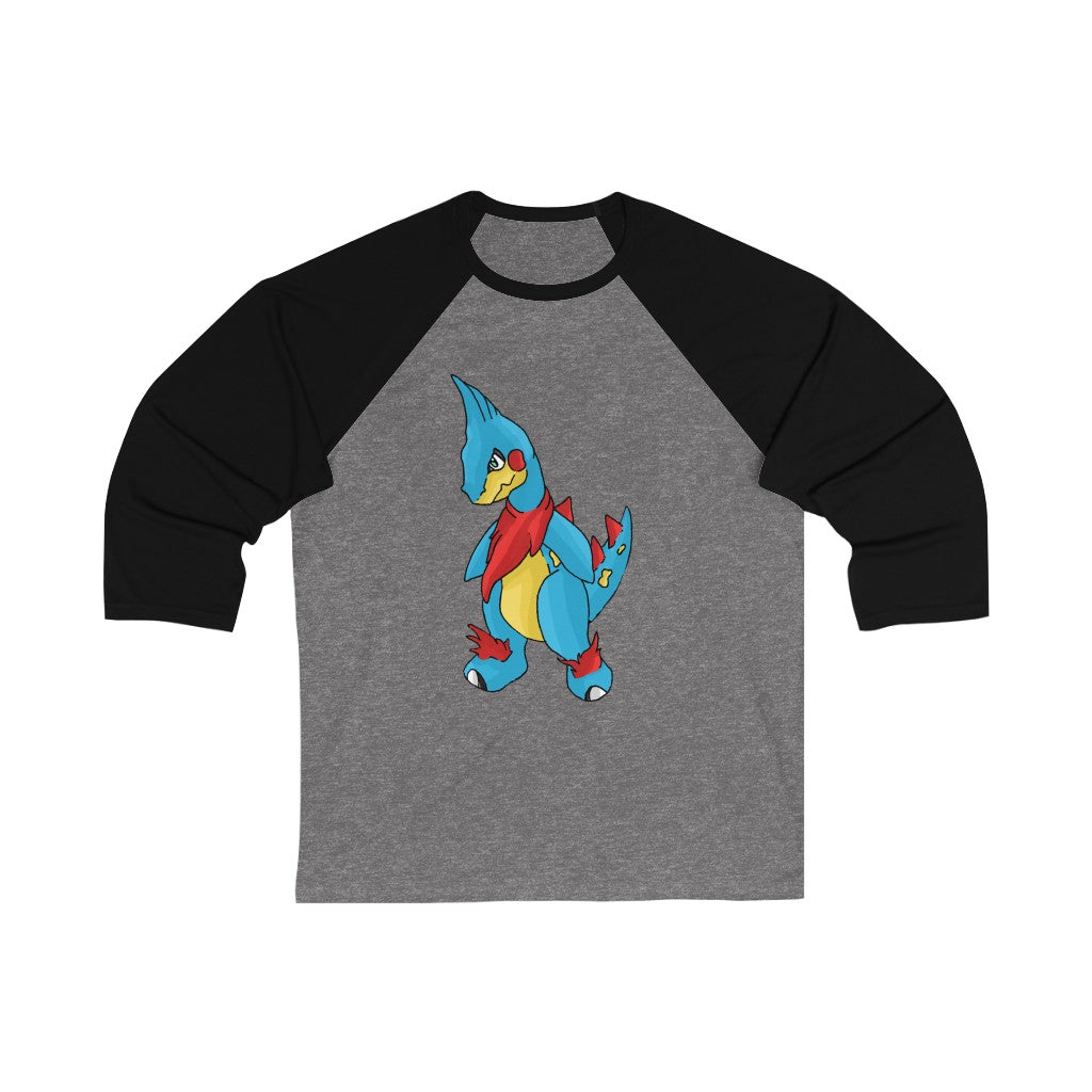 Spakez Unisex 3/4 Sleeve Baseball Tee in various colors, showcasing its stylish design and comfortable fit.
