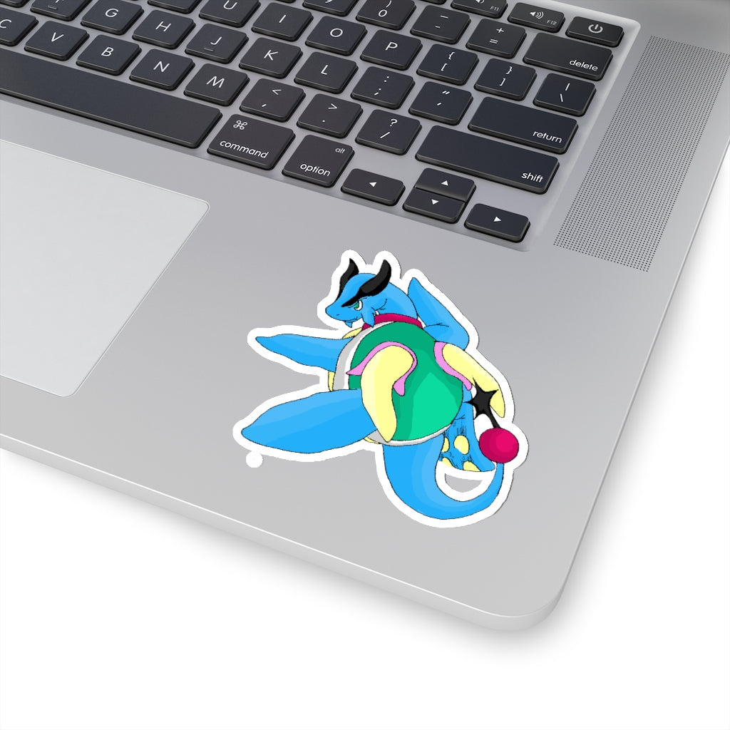 Spanglex Kiss-Cut Stickers showcasing various custom shapes on a white background, ideal for creative projects.