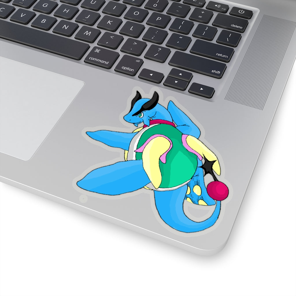 Spanglex Kiss-Cut Stickers showcasing various custom shapes on a white background, ideal for creative projects.