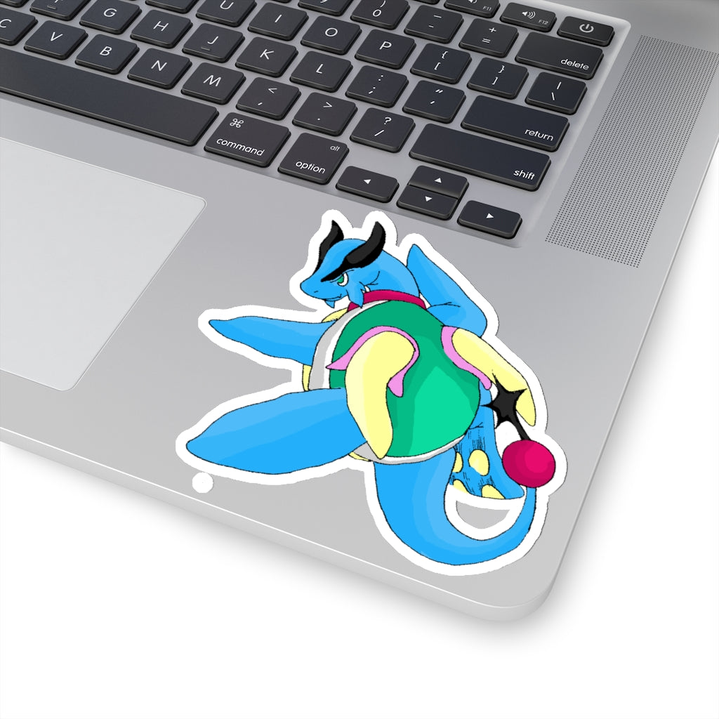 Spanglex Kiss-Cut Stickers showcasing various custom shapes on a white background, ideal for creative projects.