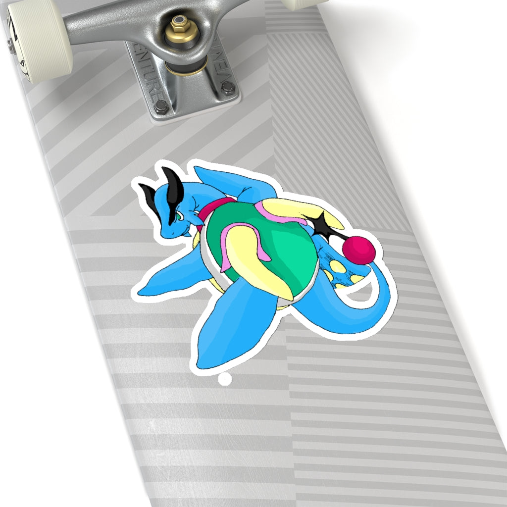 Spanglex Kiss-Cut Stickers showcasing various custom shapes on a white background, ideal for creative projects.