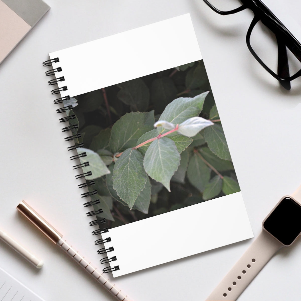 A stylish Spiral Journal featuring a variety of styles including blank, dot grid, lined, and task manager layouts, with a durable casewrap binding.