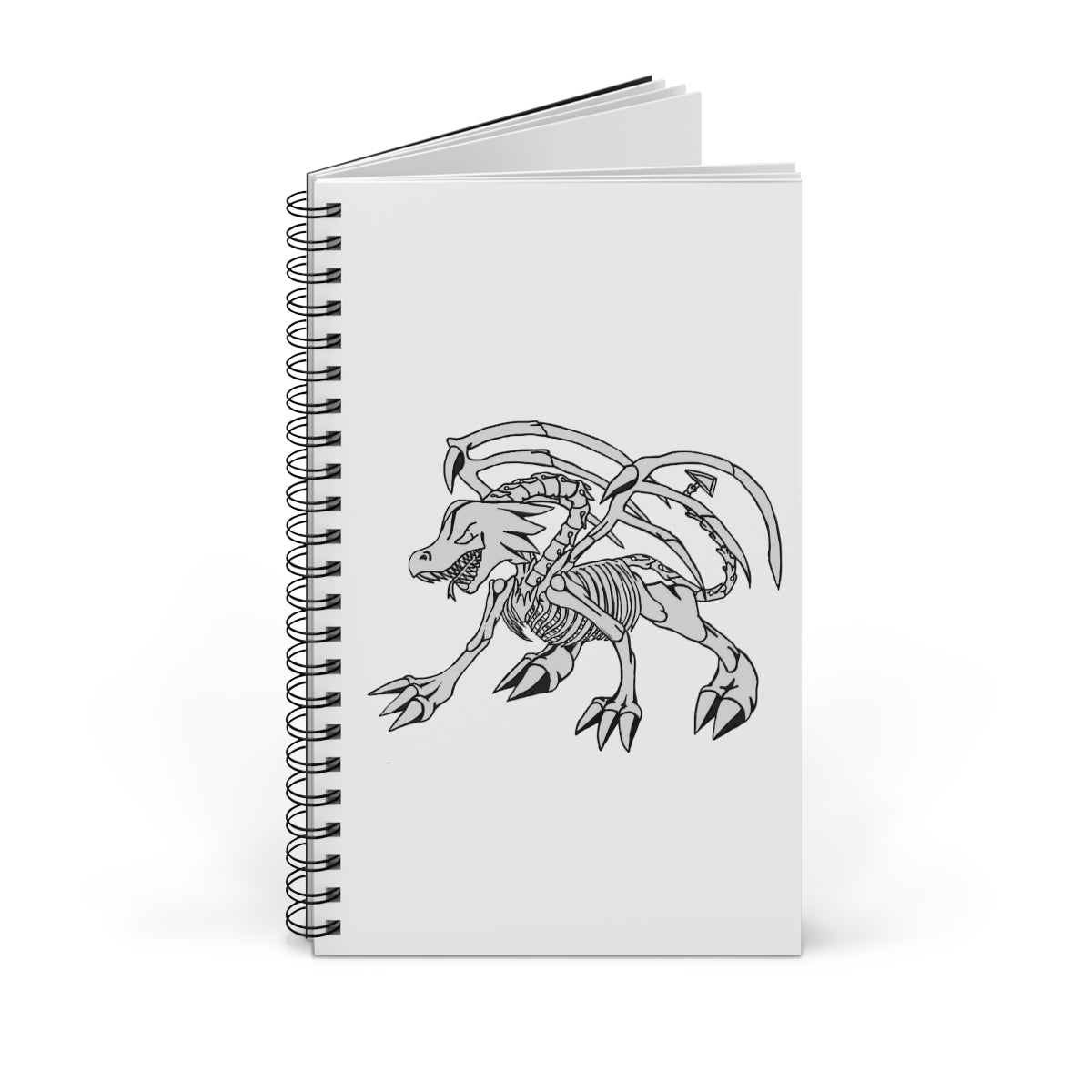 A colorful Spiral Journal featuring various styles including blank, dot grid, lined, and task management layouts, showcasing its durable casewrap binding.