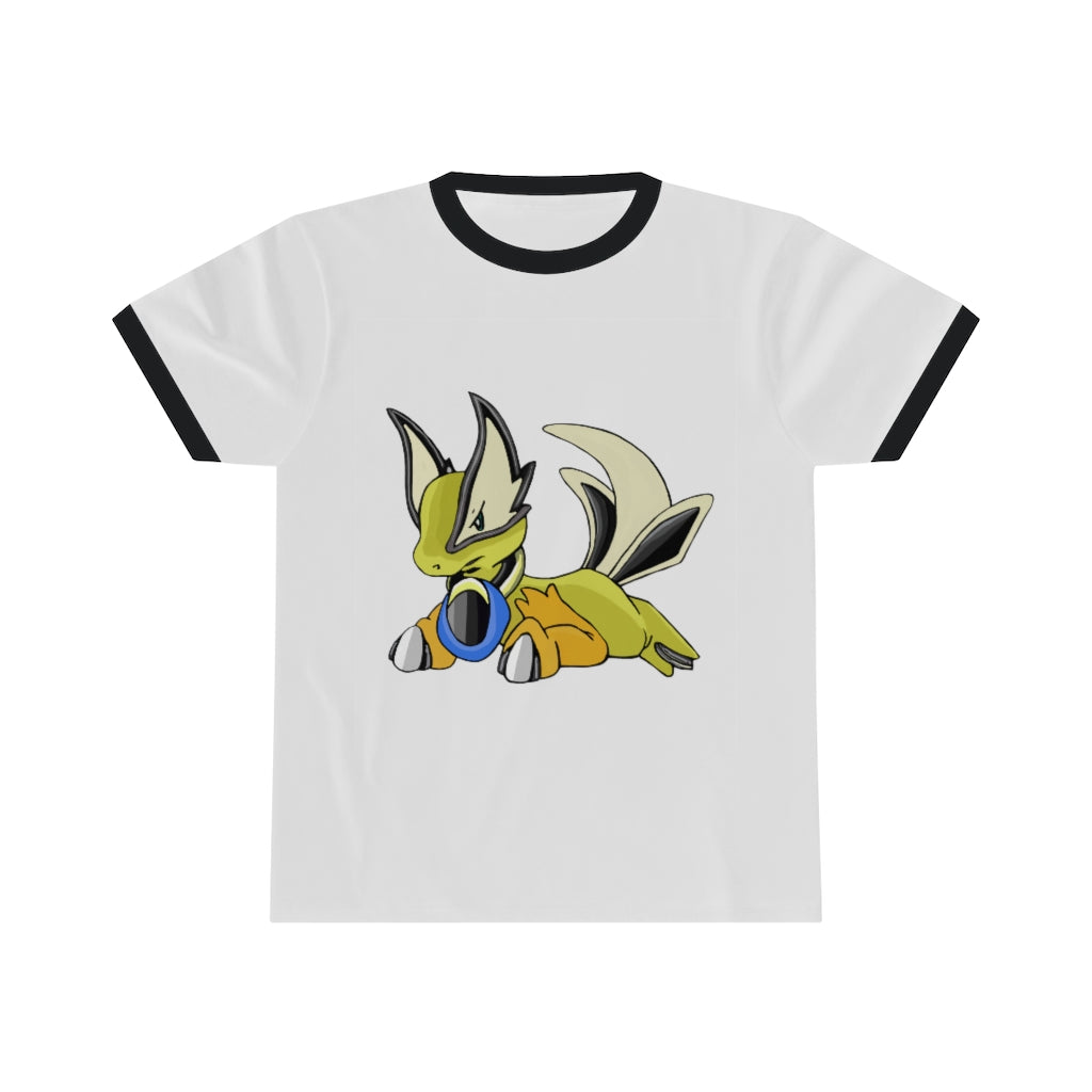 Sporela Unisex Ringer Tee in various colors showcasing its lightweight fabric and stylish design.