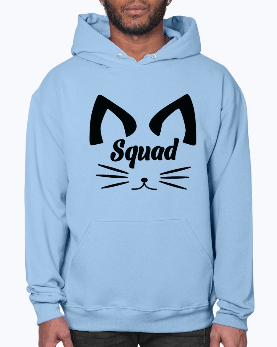 A stylish unisex hoodie designed for brides and bridal parties, featuring a front pouch pocket and soft fleece material.