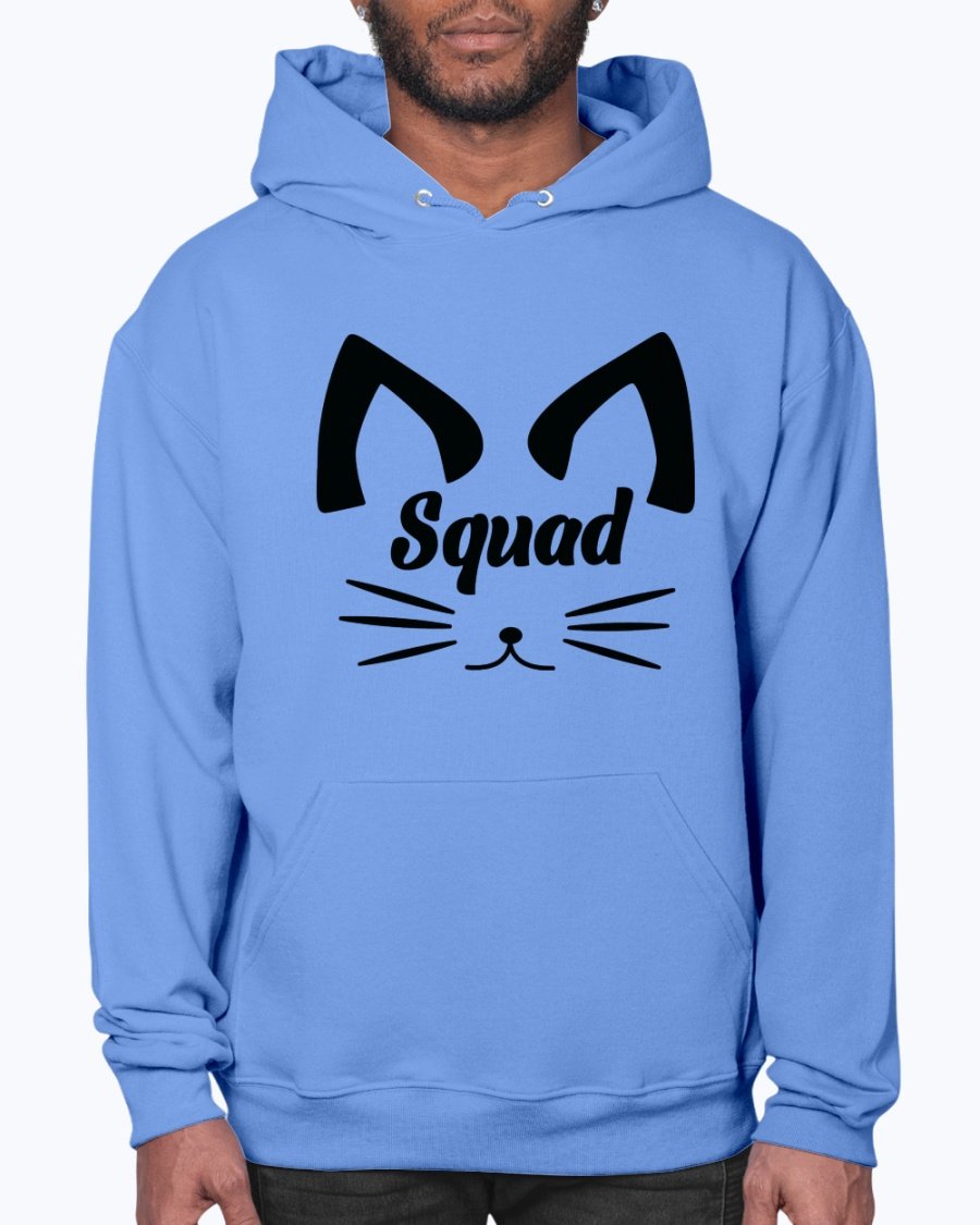 A stylish unisex hoodie designed for brides and bridal parties, featuring a front pouch pocket and soft fleece material.