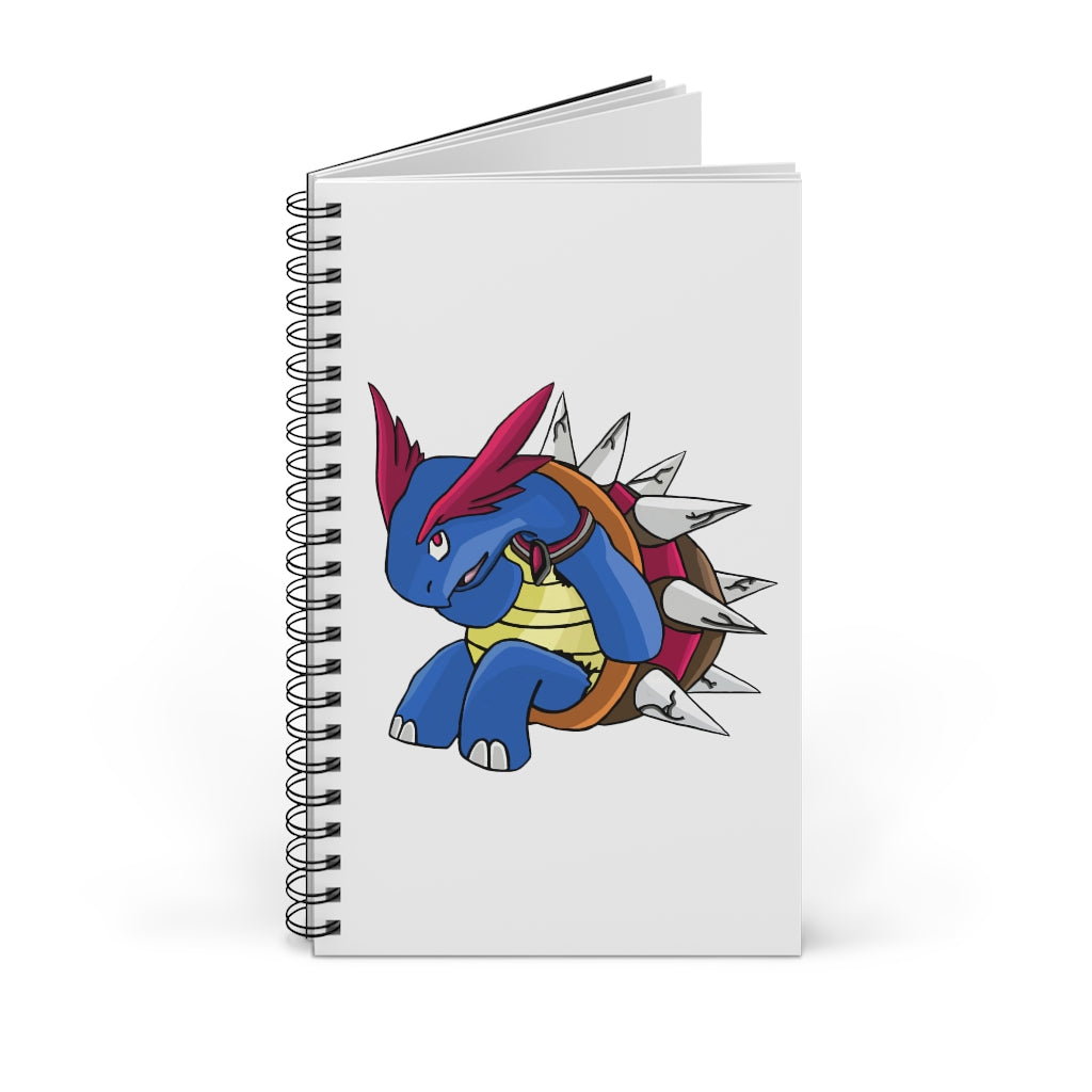 Squirtois Spiral Journal showcasing various styles including blank, dot grid, lined, and task manager formats with a colorful front cover.