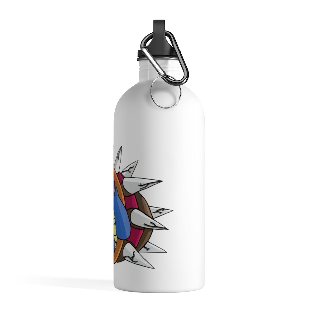 Squirtois Stainless Steel Water Bottle with a stylish design and plastic screw top, perfect for hydration on the go.