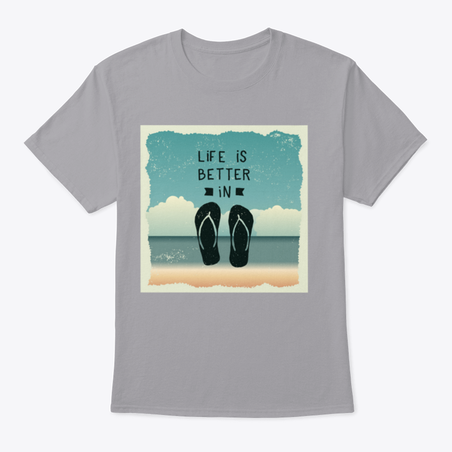 A stylish t-shirt featuring hand-written lettering that says 'Stay Positive', made from soft cotton fabric, perfect for casual wear.