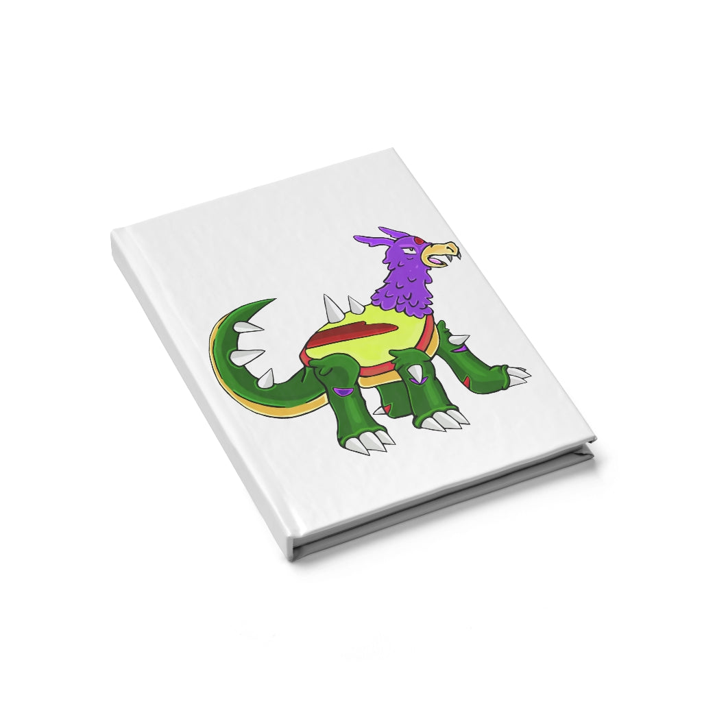 Sunecoon Journal - Blank with hardcover and wraparound print, showcasing its blank pages for creativity.