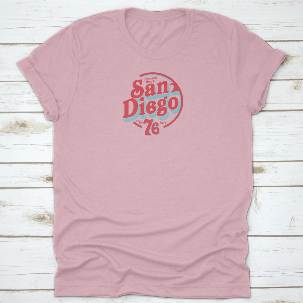 Surf Sport Coronado San Diego Typography T-Shirt featuring stylish graphics and a classic fit, made from 100% cotton.