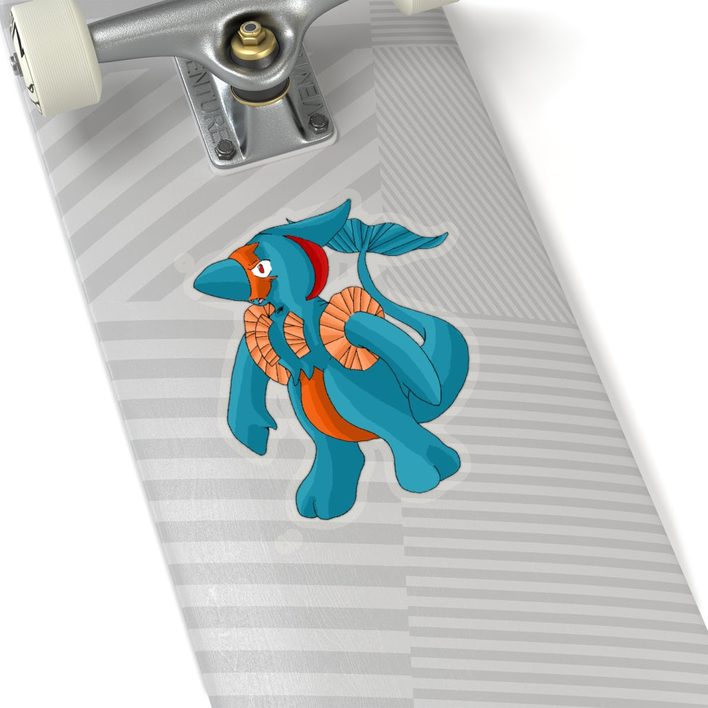 Swark Kiss-Cut Stickers showcasing various custom shapes and sizes on a clean background.