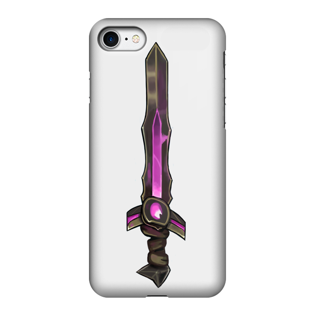 Sword Fully Printed Tough Phone Case showcasing vibrant design and dual-layer protection.