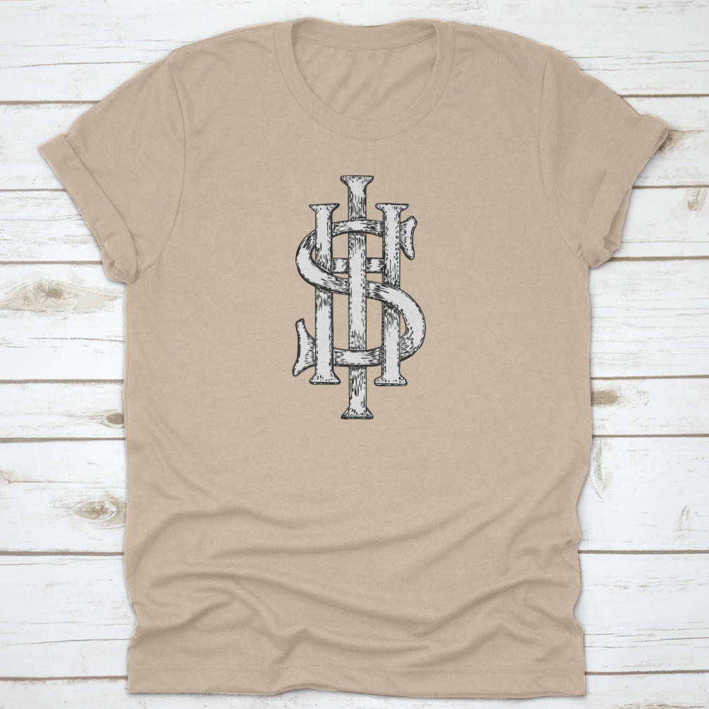 A comfortable t-shirt featuring The Ancient Medieval Christogram design, perfect for Easter celebrations.