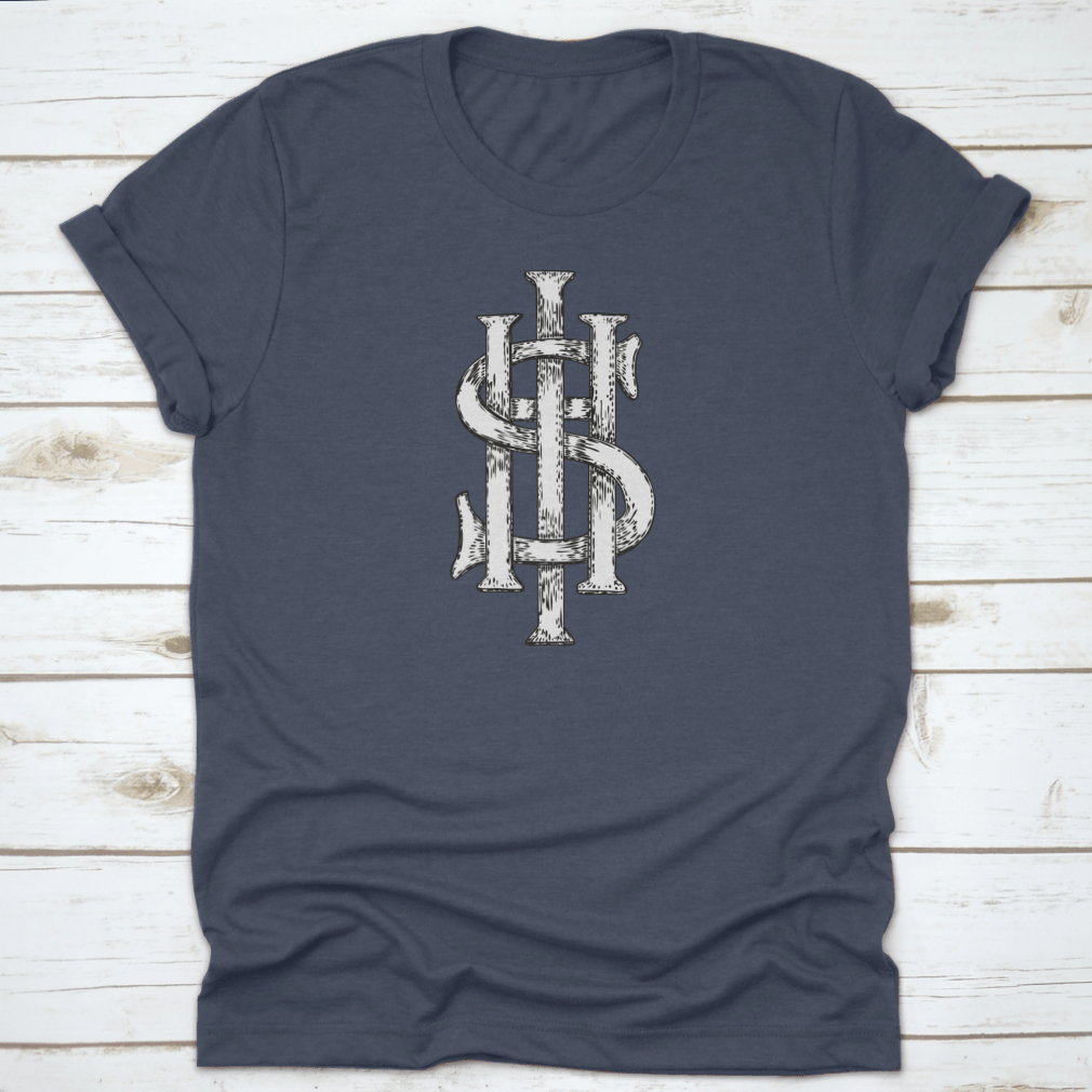 A comfortable t-shirt featuring The Ancient Medieval Christogram design, perfect for Easter celebrations.