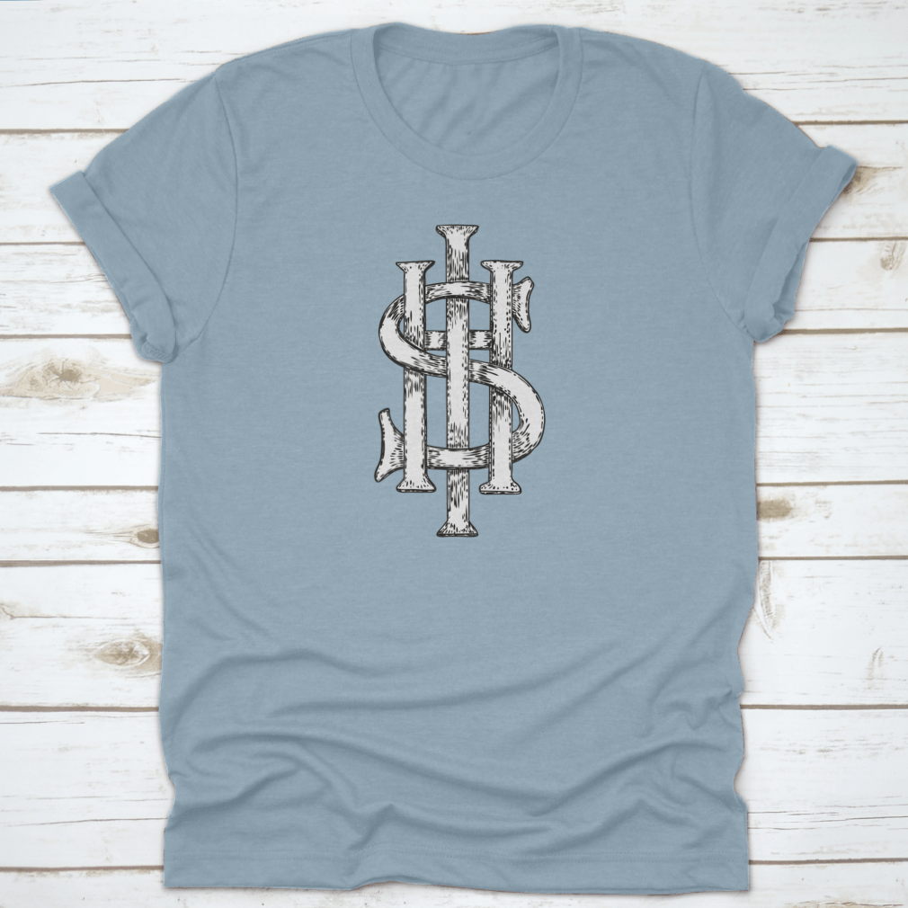 A comfortable t-shirt featuring The Ancient Medieval Christogram design, perfect for Easter celebrations.