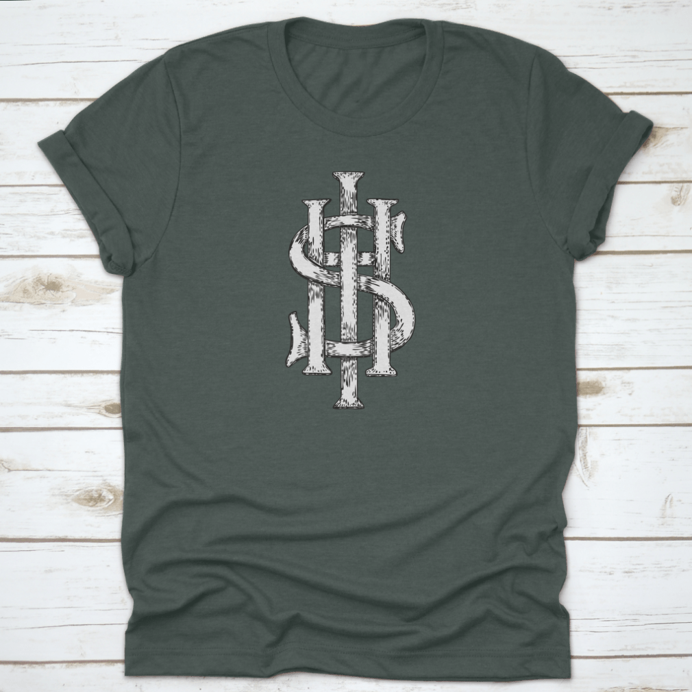 A comfortable t-shirt featuring The Ancient Medieval Christogram design, perfect for Easter celebrations.