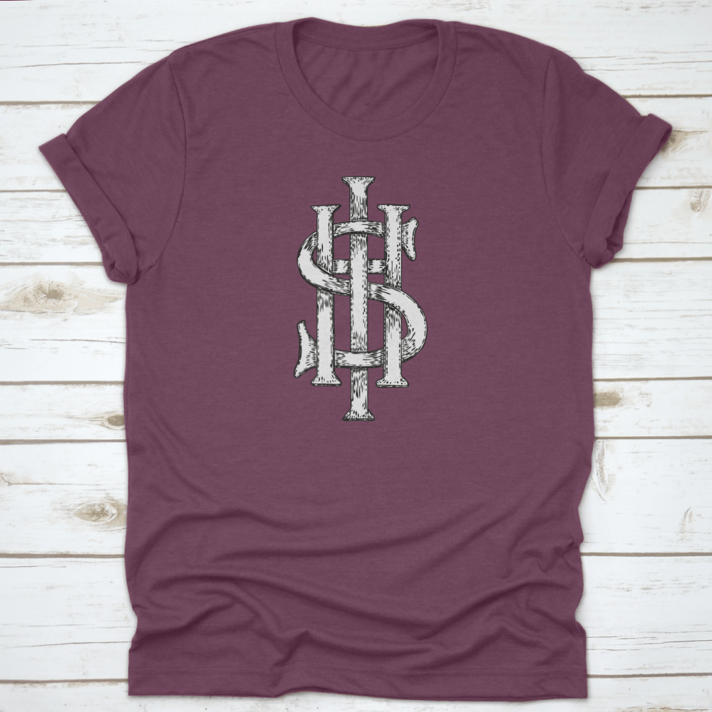 A comfortable t-shirt featuring The Ancient Medieval Christogram design, perfect for Easter celebrations.