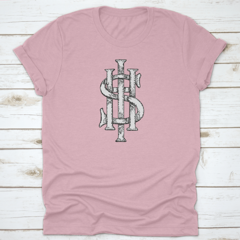 A comfortable t-shirt featuring The Ancient Medieval Christogram design, perfect for Easter celebrations.