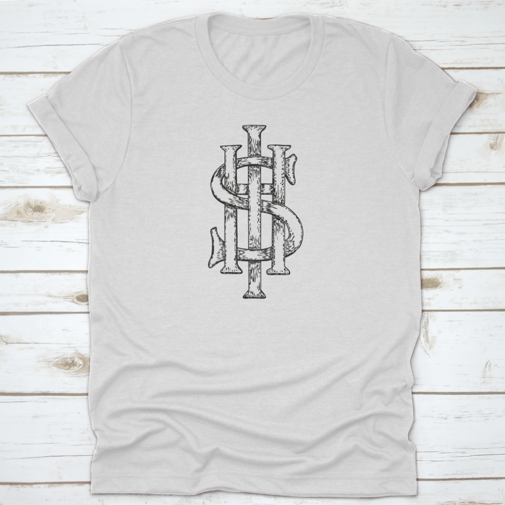 A comfortable t-shirt featuring The Ancient Medieval Christogram design, perfect for Easter celebrations.