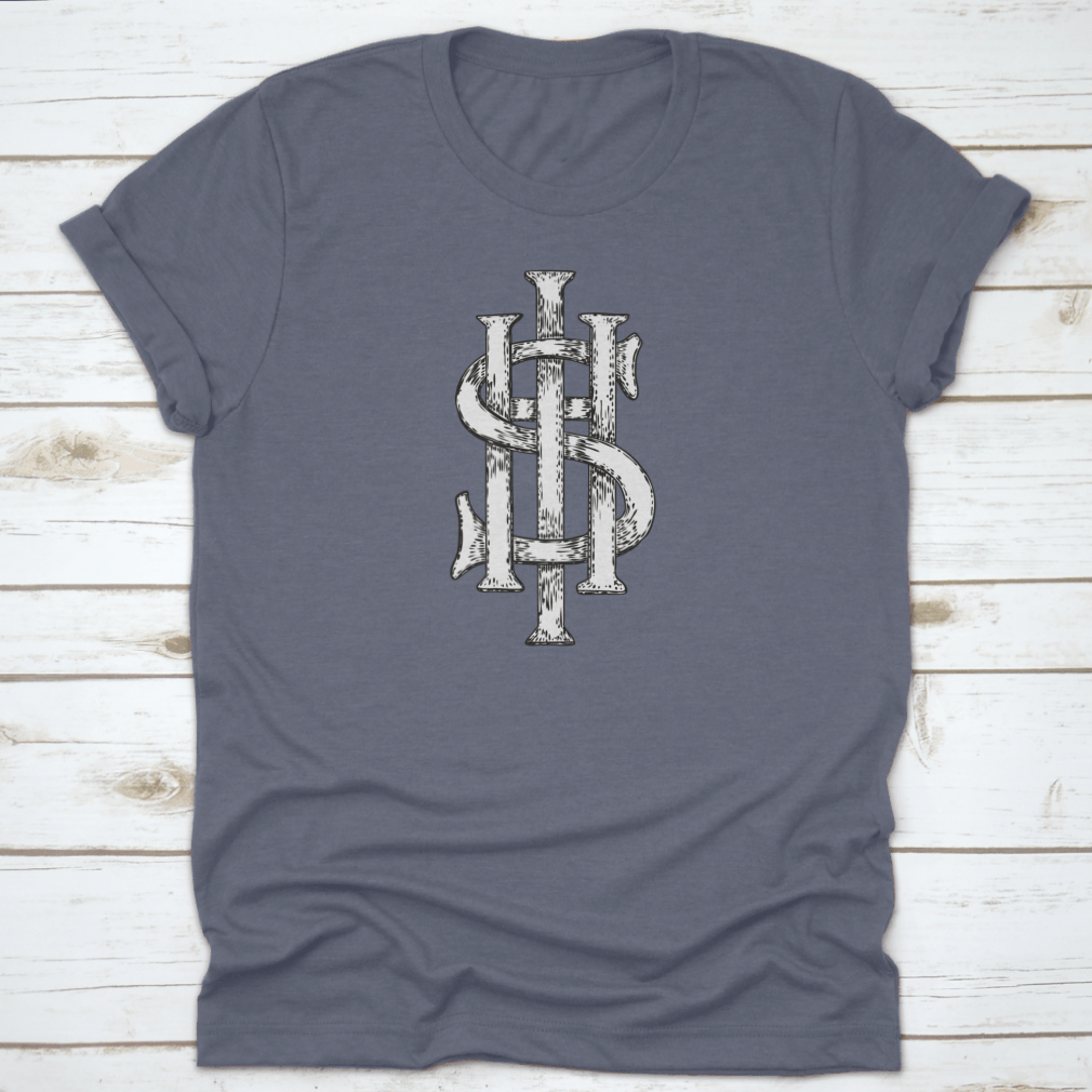 A comfortable t-shirt featuring The Ancient Medieval Christogram design, perfect for Easter celebrations.