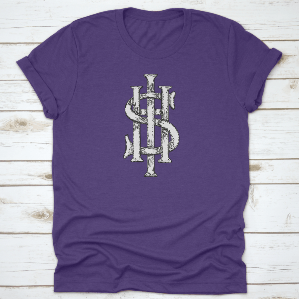 A comfortable t-shirt featuring The Ancient Medieval Christogram design, perfect for Easter celebrations.