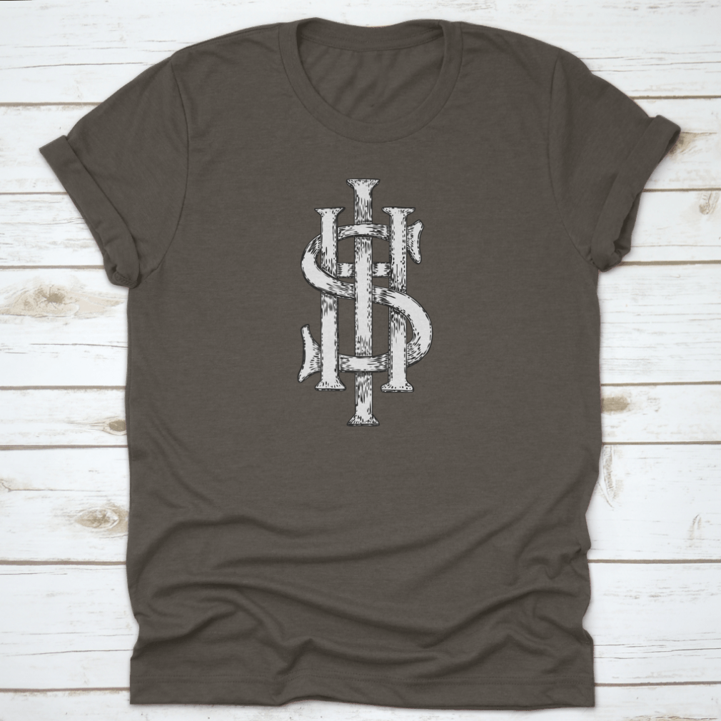 A comfortable t-shirt featuring The Ancient Medieval Christogram design, perfect for Easter celebrations.