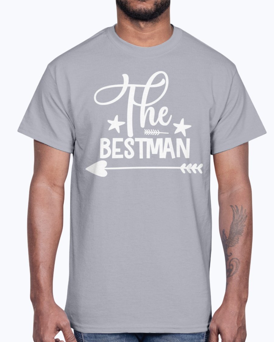 The Best Man Cotton Tee in various colors, showcasing its unisex design and comfortable fit.