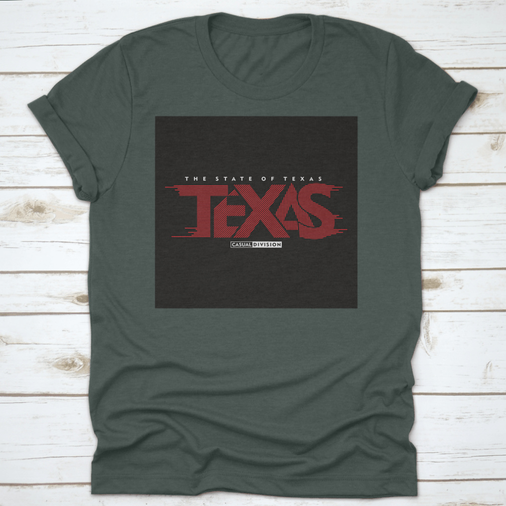 Vector graphic illustration representing the State of Texas, showcasing its cultural elements and pride.