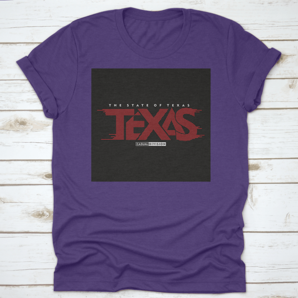 Vector graphic illustration representing the State of Texas, showcasing its cultural elements and pride.