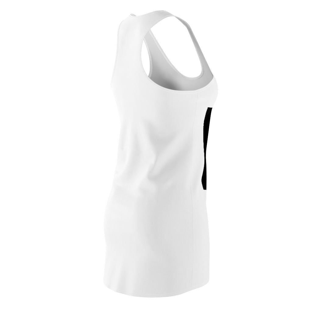Tiger Women's Cut & Sew Racerback Dress showcasing a stylish and feminine design with a sporty racerback style.
