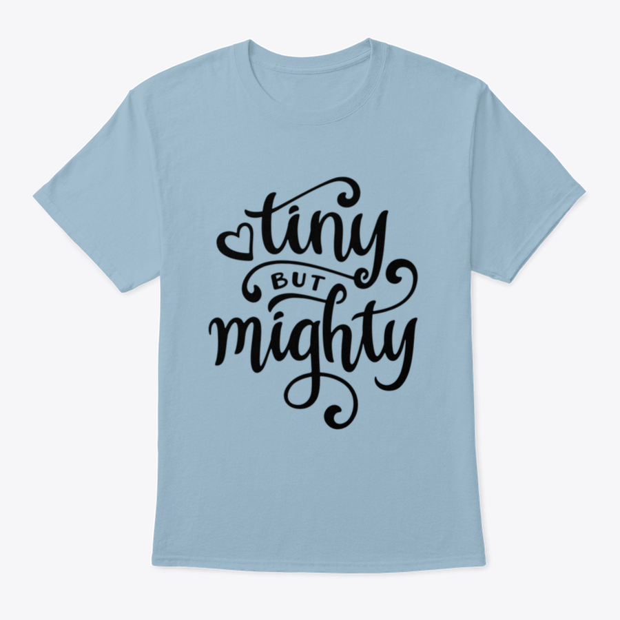 A stylish t-shirt featuring a hand-drawn calligraphy design, made from 100% cotton, showcasing its comfortable fit and artistic flair.