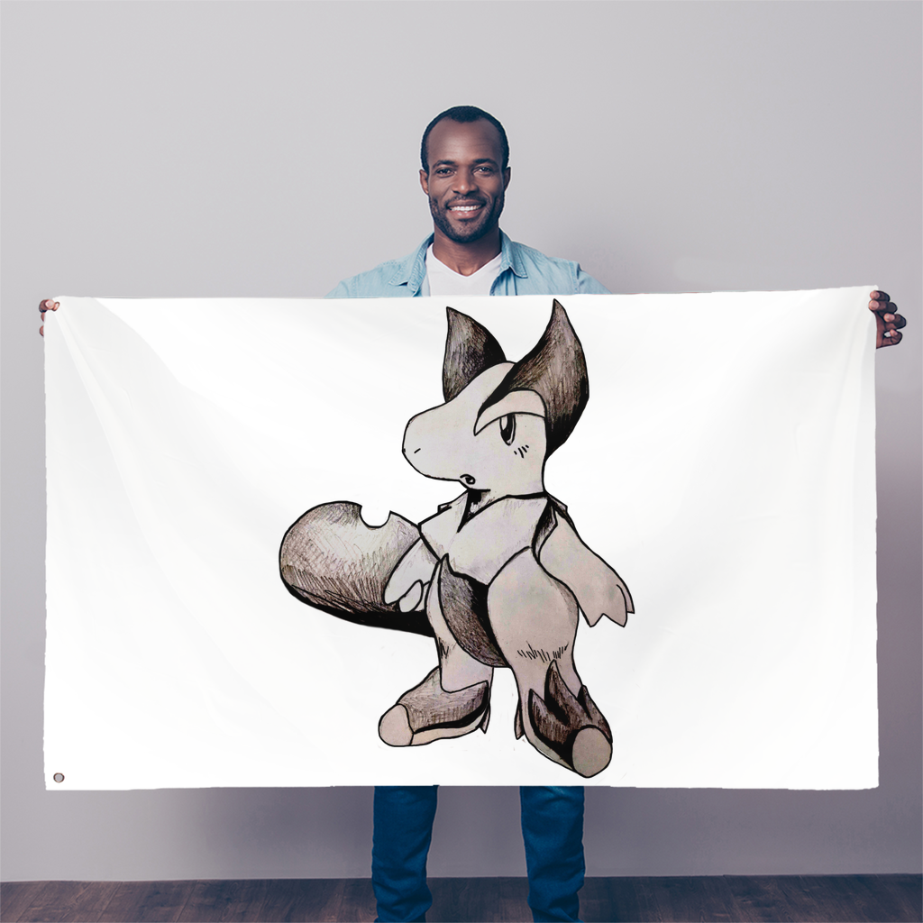 Tomas Sublimation Flag measuring 5FT x 3FT made of durable polyester fabric with vibrant colors and double-stitched edges.