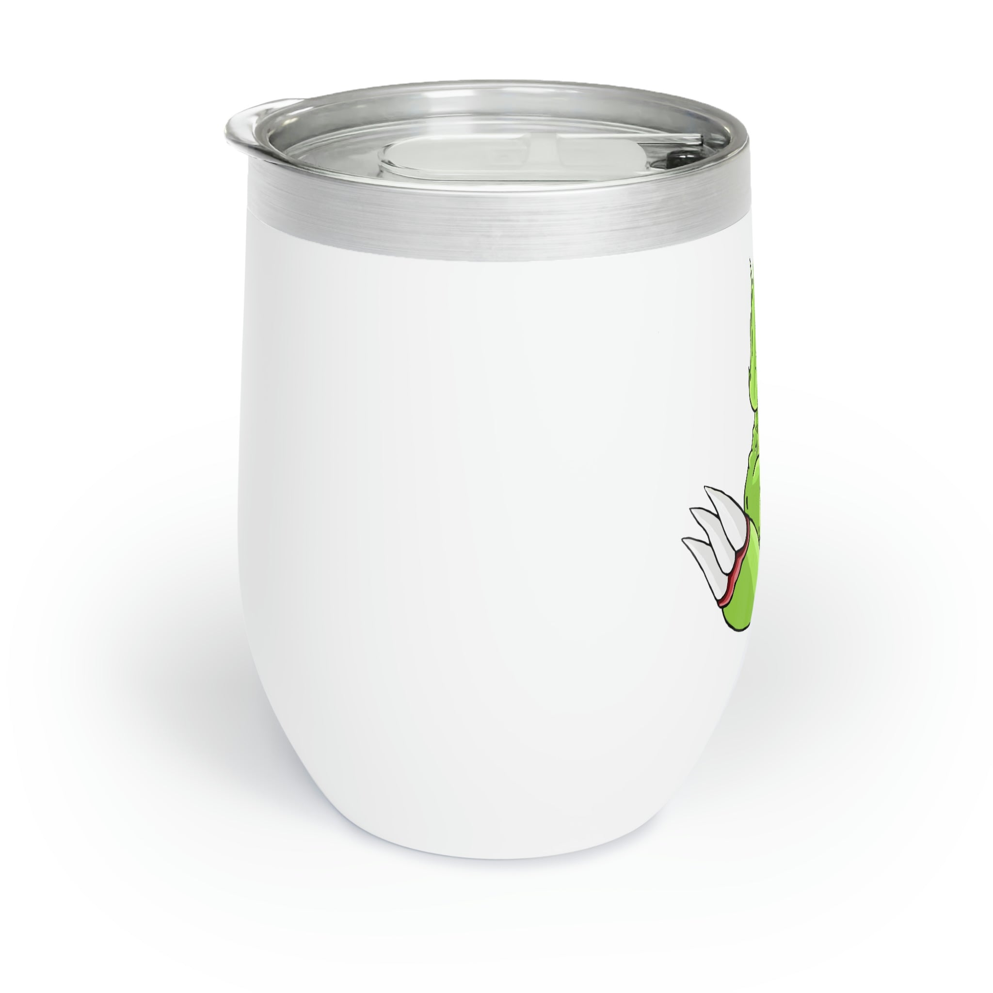 Toxcana Chill Wine Tumbler in stainless steel with customizable design options, perfect for enjoying wine at the ideal temperature.
